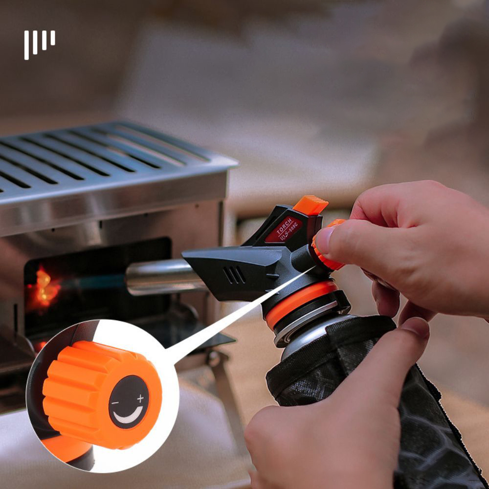 Khò gas mini - Đầu khò cầm tay dùng cho bếp ga - Làm bằng thép không gỉ - dụng cụ nướng