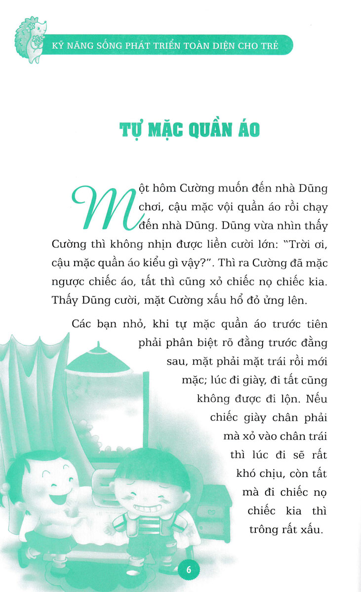Kỹ Năng Sống Phát Triển Toàn Diện Cho Trẻ - Biết Tự Lập (Sbooks)