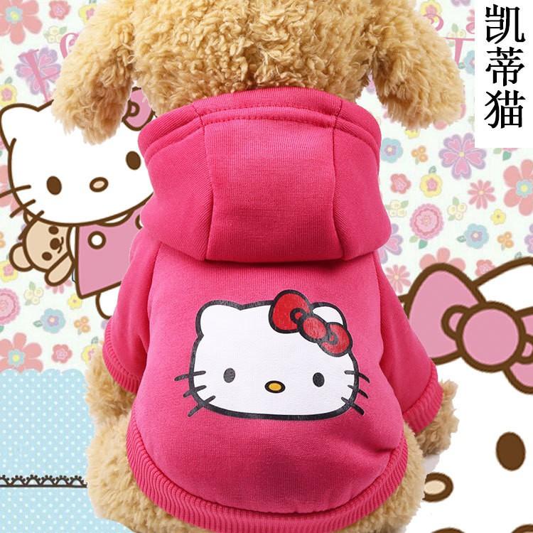 Áo hoodie cho thú cưng, chất liệu nỉ, mẫu mã đa dạng, đủ size AT10-5