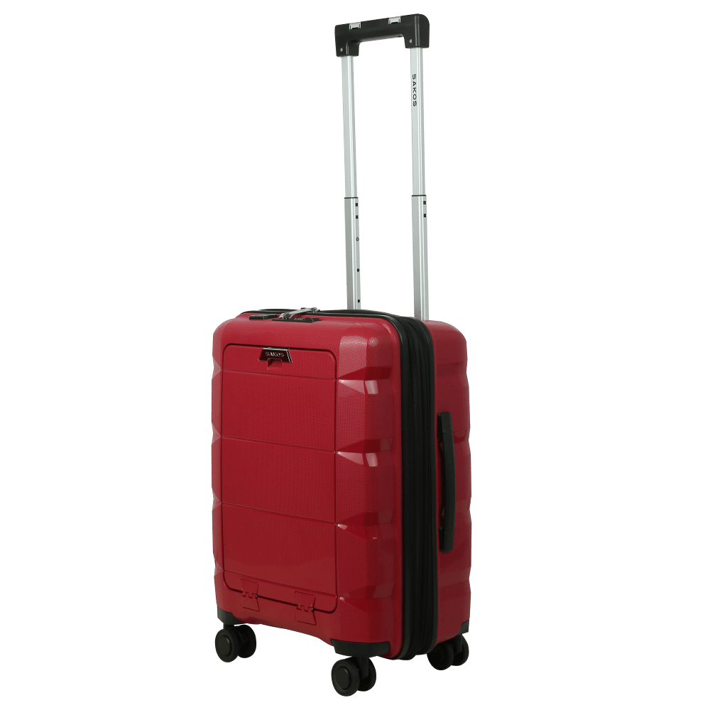 Vali Kéo Nhựa Du Lịch SAKOS CAPOLA - Size S (20inch)/ Xách Tay (Cabin) - Khóa TSA - Nhựa PP