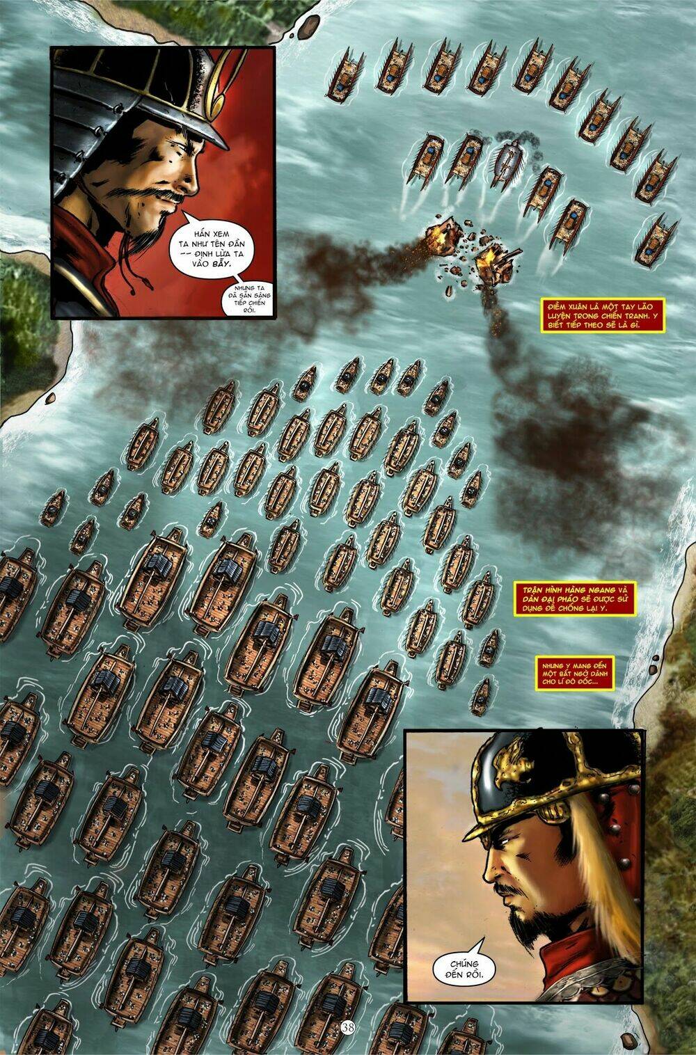 vĩ thuấn thuần: chiến binh và hộ thế giả | yi soon shin: warrior and defender chapter 4 43