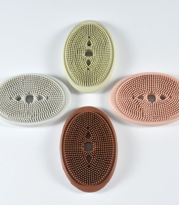 Bàn Chải Silicon 2 Trong 1