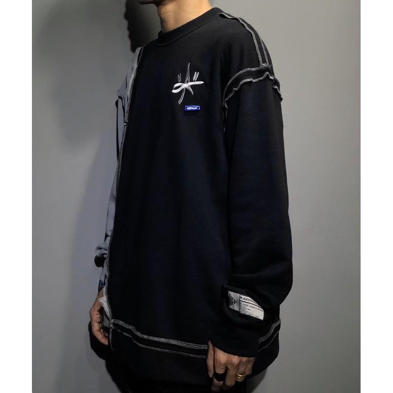 Áo sweater unisex AZIER thiết kế độc lạ / vải nỉ mỏng thoáng