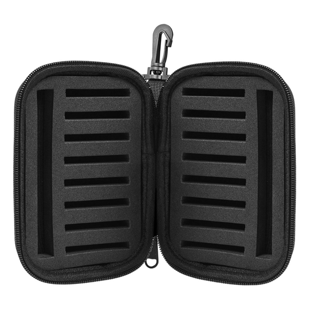 Hộp 16 mồi câu kim loại Bass đúc Spinner