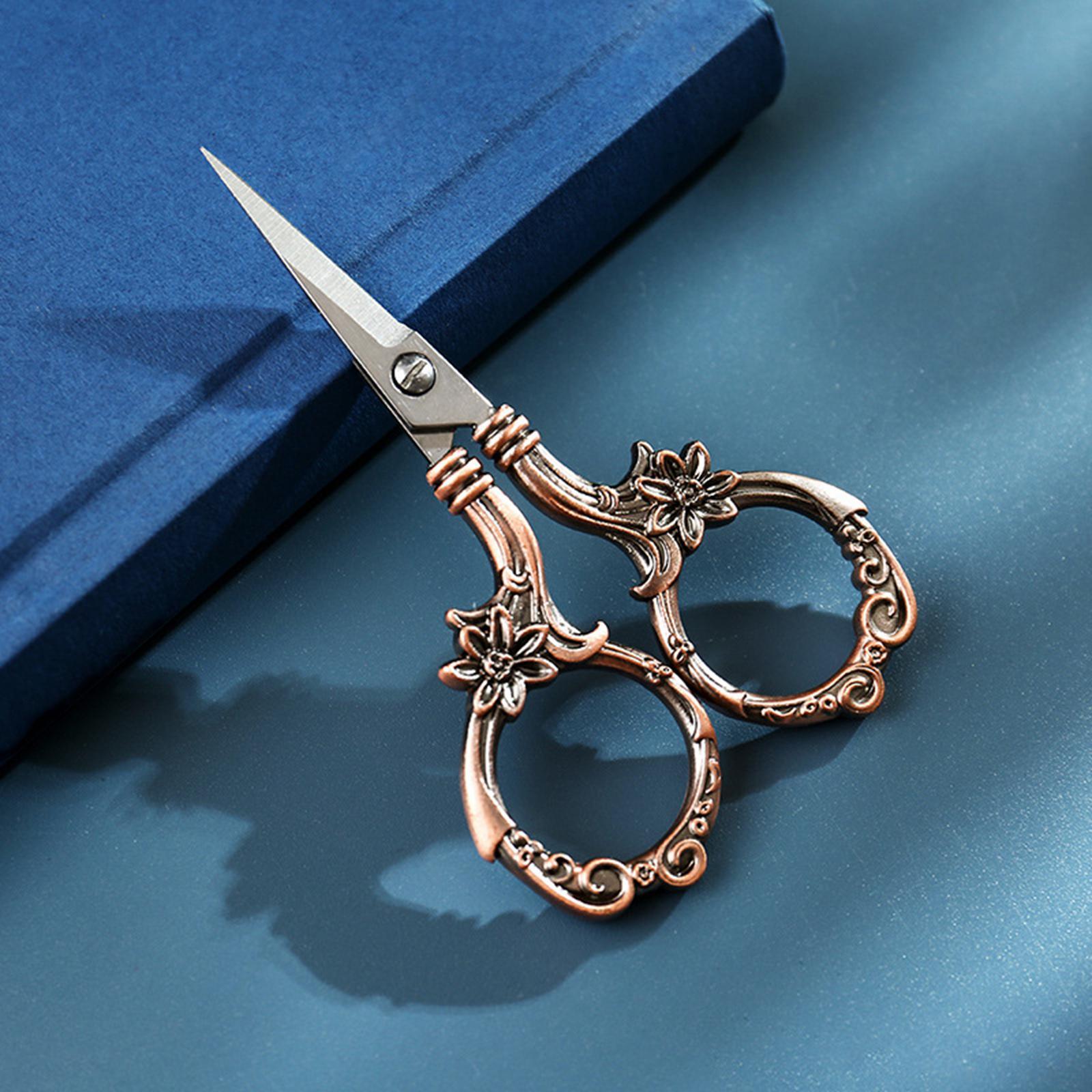 Embroidery Scissors Sharp Manual Tool for Threading Quilting Crafts DIY