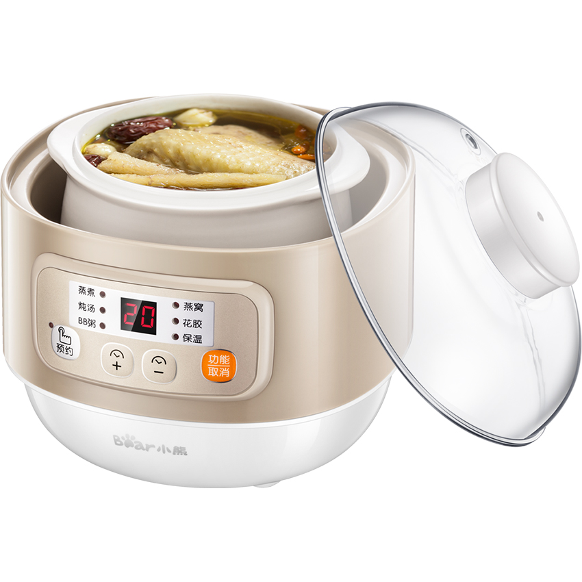 Nồi nấu chậm Bear DDZ-A08D1 - Hàng chính hãng