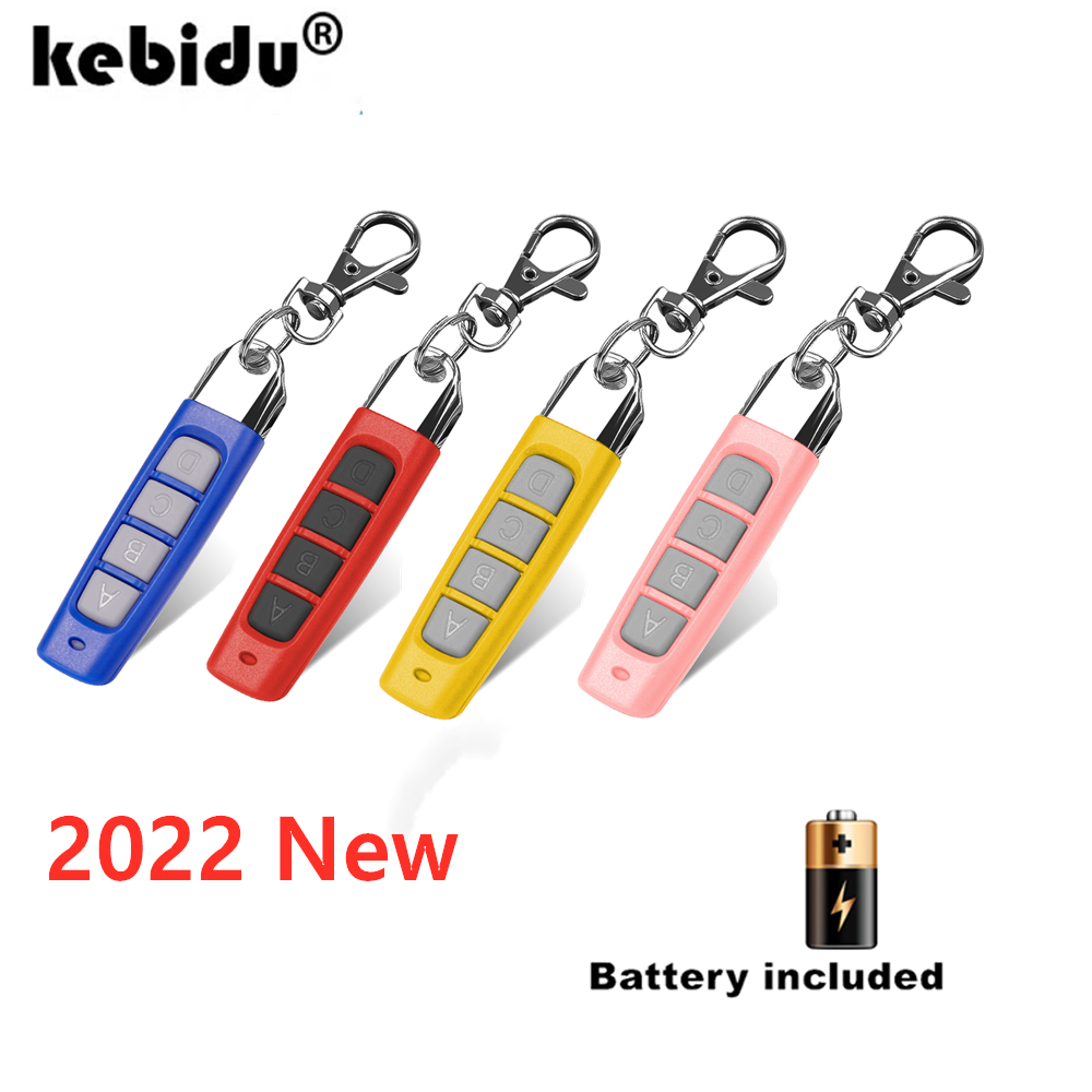 KIBIDU 433MHZ Sao chép điều khiển từ xa Auto 4 Channe Code Garage Gate cửa mở Bộ điều khiển điều khiển từ xa