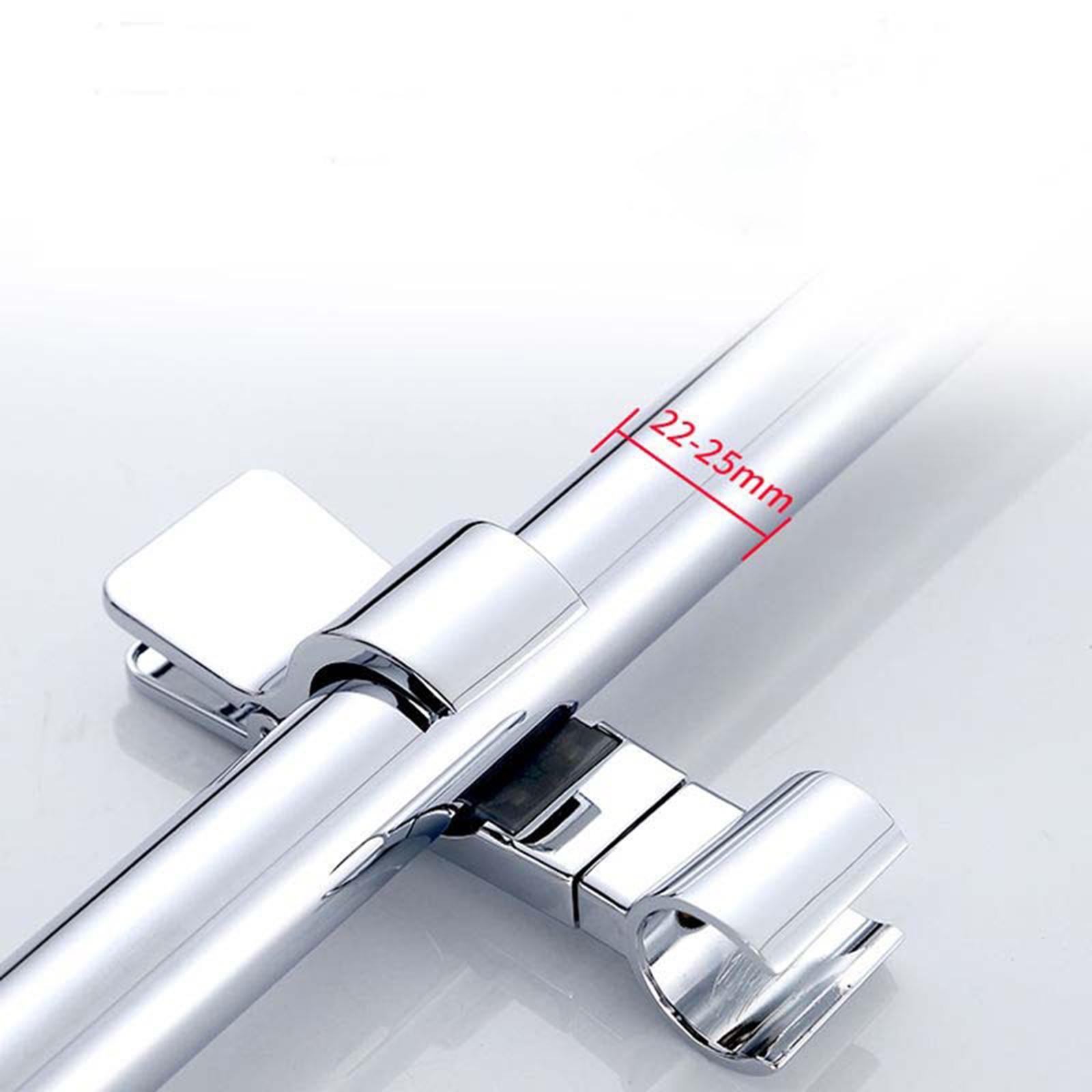 Universal Shower Head Holders Shower Wand Holder Handheld Shower Non Slip Design Head Bracket Holder Bar Bathroom