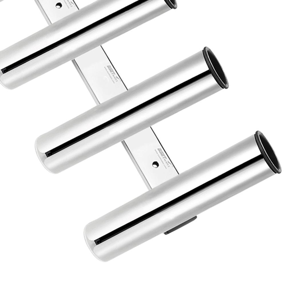 4pcs/set Stainless Steel Fishing Rod Holder Kayak Marine Boat Fish Pole Rack
