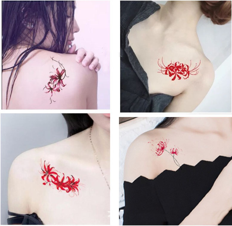 Bộ 30 Miếng Dán Hình Xăm Siêu Xinh, Hình Xăm Đẹp, Hình Xăm Mini Thời Trang HX1