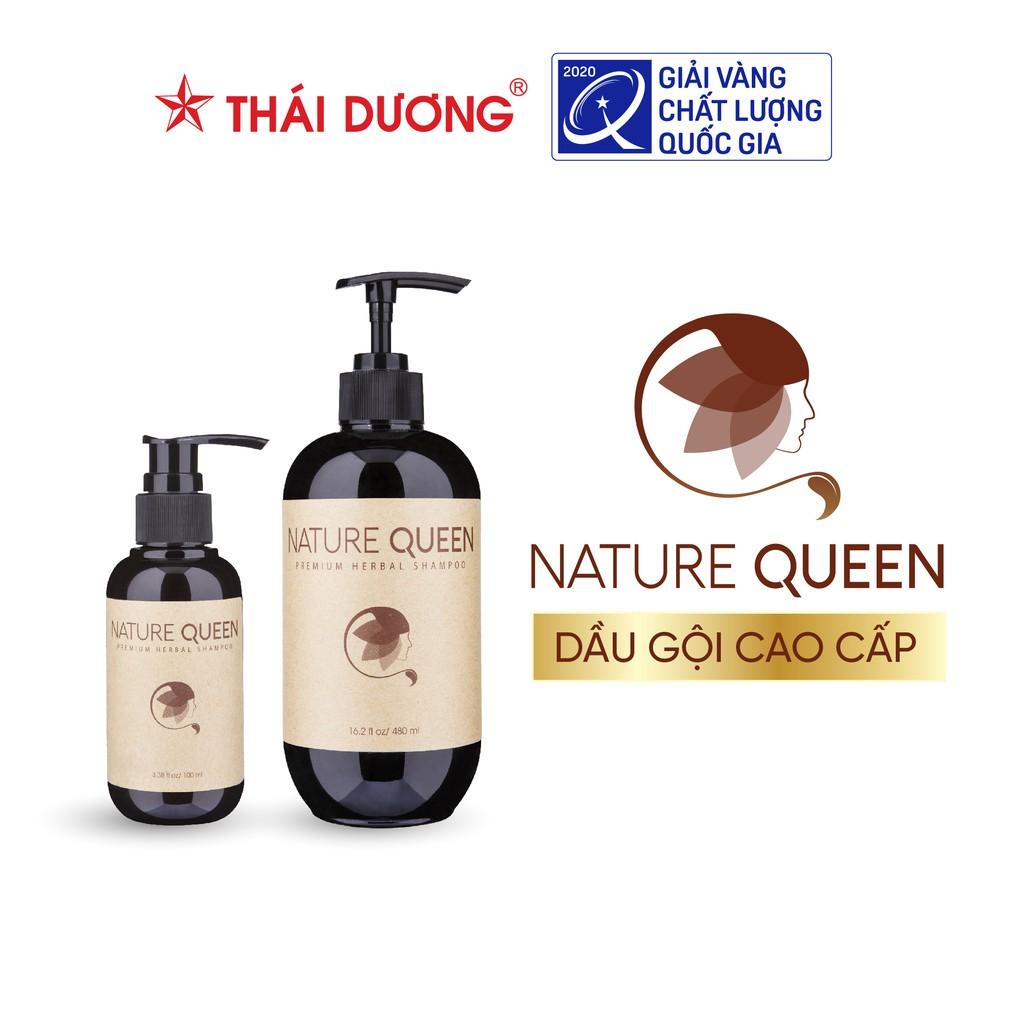 Dầu gội thảo dược cao cấp Nature Queen Sao Thái Dương 100ml / 480ml