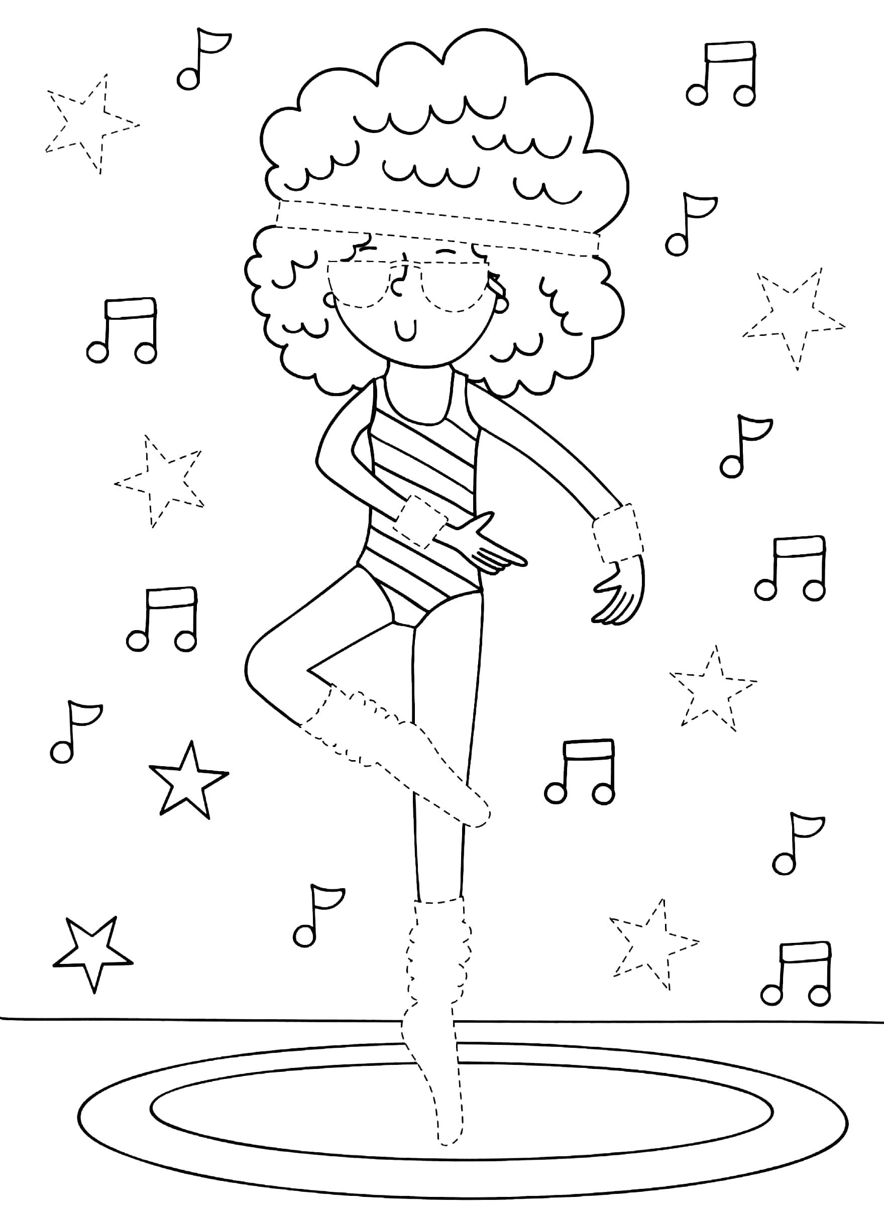 Dress Me Up: Ballerinas - Colouring &amp; Activity