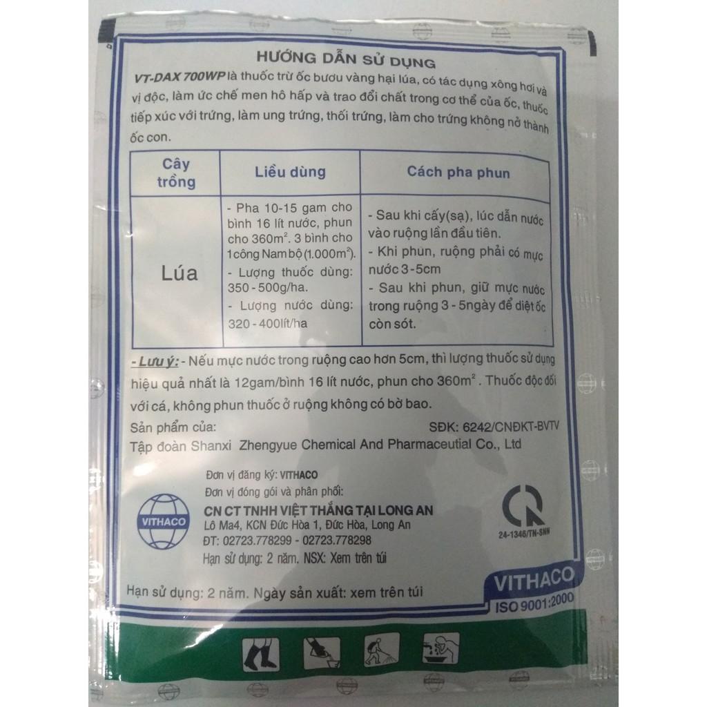 Thuốc diệt ốc bươu vàng dạng phun xịt VT-Dax 700wp gói 35g