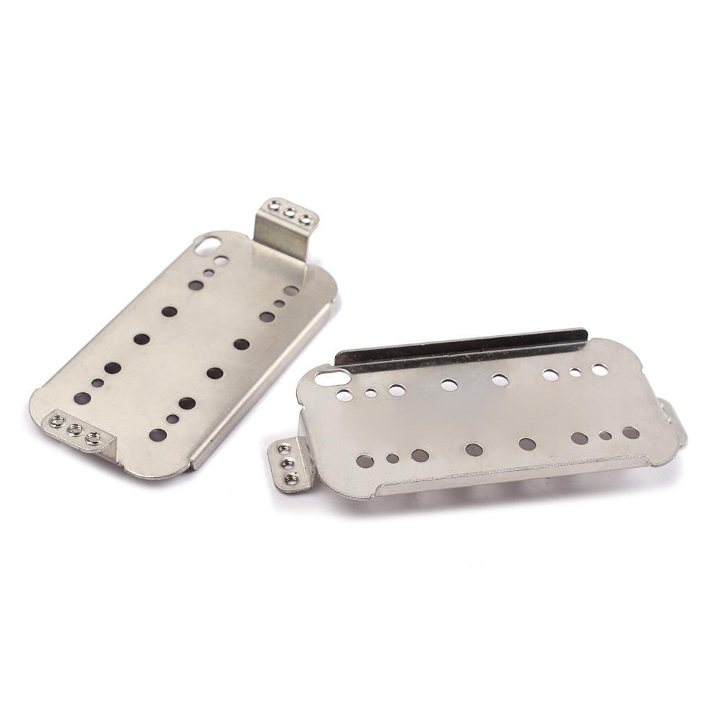 2X Electric guitar humbucker double coil pickup base plate for guitar