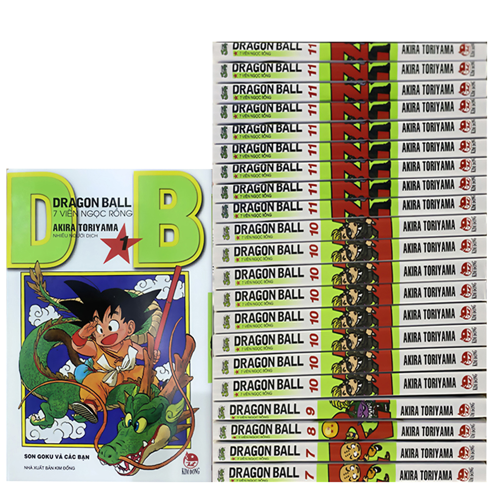 Truyện tranh: DragonBall - 7 viên ngọc rồng (Trọn bộ 42 tập) - Tặng kèm vở ha