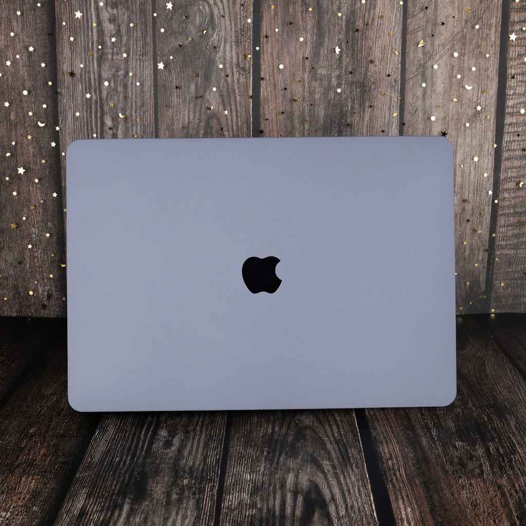 Case ốp nhựa ABS bảo vệ macbook siêu mỏng nhẹ không nóng máy kèm tấm phủ phím silicon chống nước màu xám siêu đẹp - Hàng chính hãng