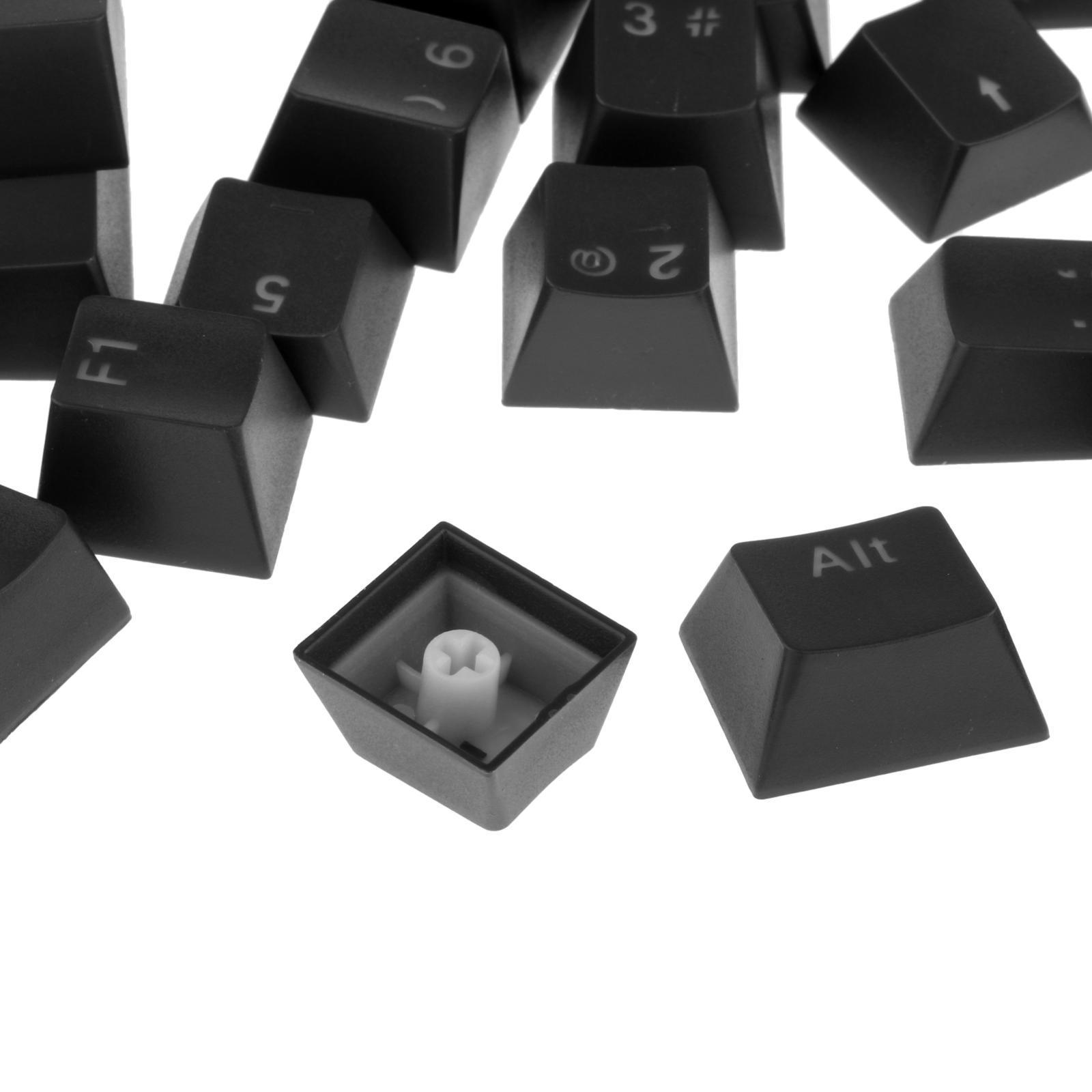 2 Set 108Pcs/Set ABS Colorful Keycaps for Mechanical Keyboard