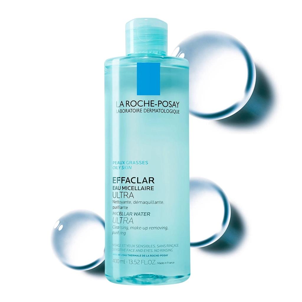 Combo La Roche Posay Effaclar (Micella Water 400ml + Purifying Foaming Gel 50ml)