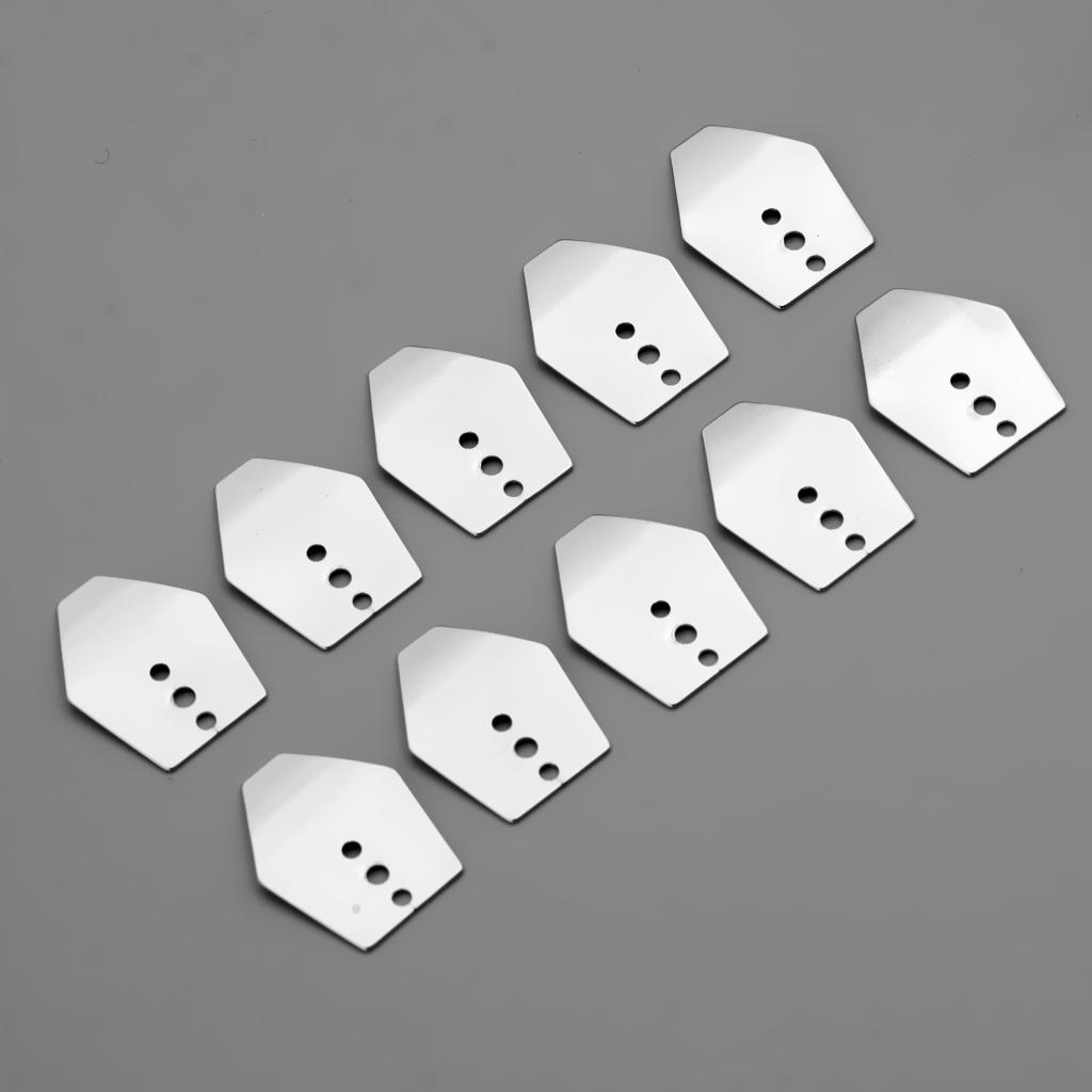 Metal Lures Spoons Fishing Lures Sequins Baits Hard Fishing Lure Kit 10pcs