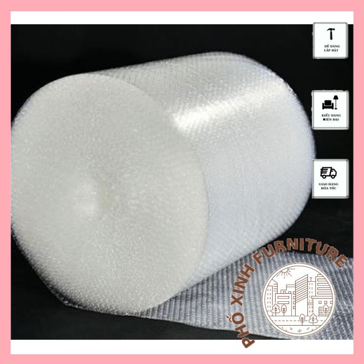 Cuộn Xốp màng Bong Bóng Khí Xốp Chống Sốc bọc hàng Khổ 30cmx100m