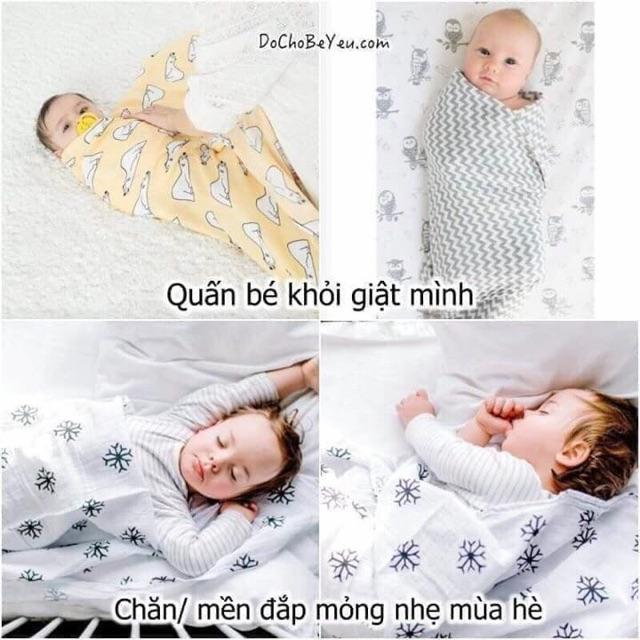 SET 3 KHĂN TẮM SỢI TĂM TRE CHO BÉ