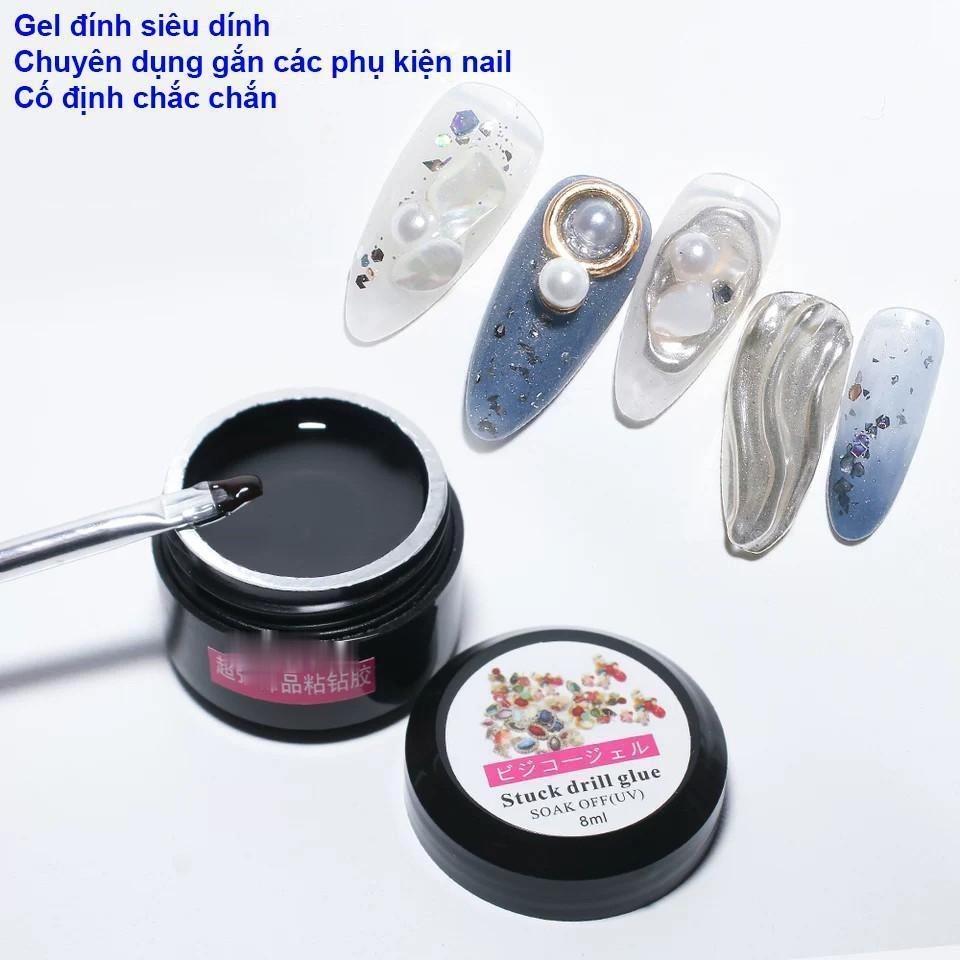 Gel đính đá nail , hũ gel gắn đá Note times 10ml chuyên dụng cho dân làm nail