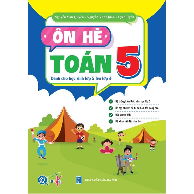 Sách - Combo Ôn Hè Toán và Tiếng Việt 5 - Dành cho học sinh lớp 5 vào 6