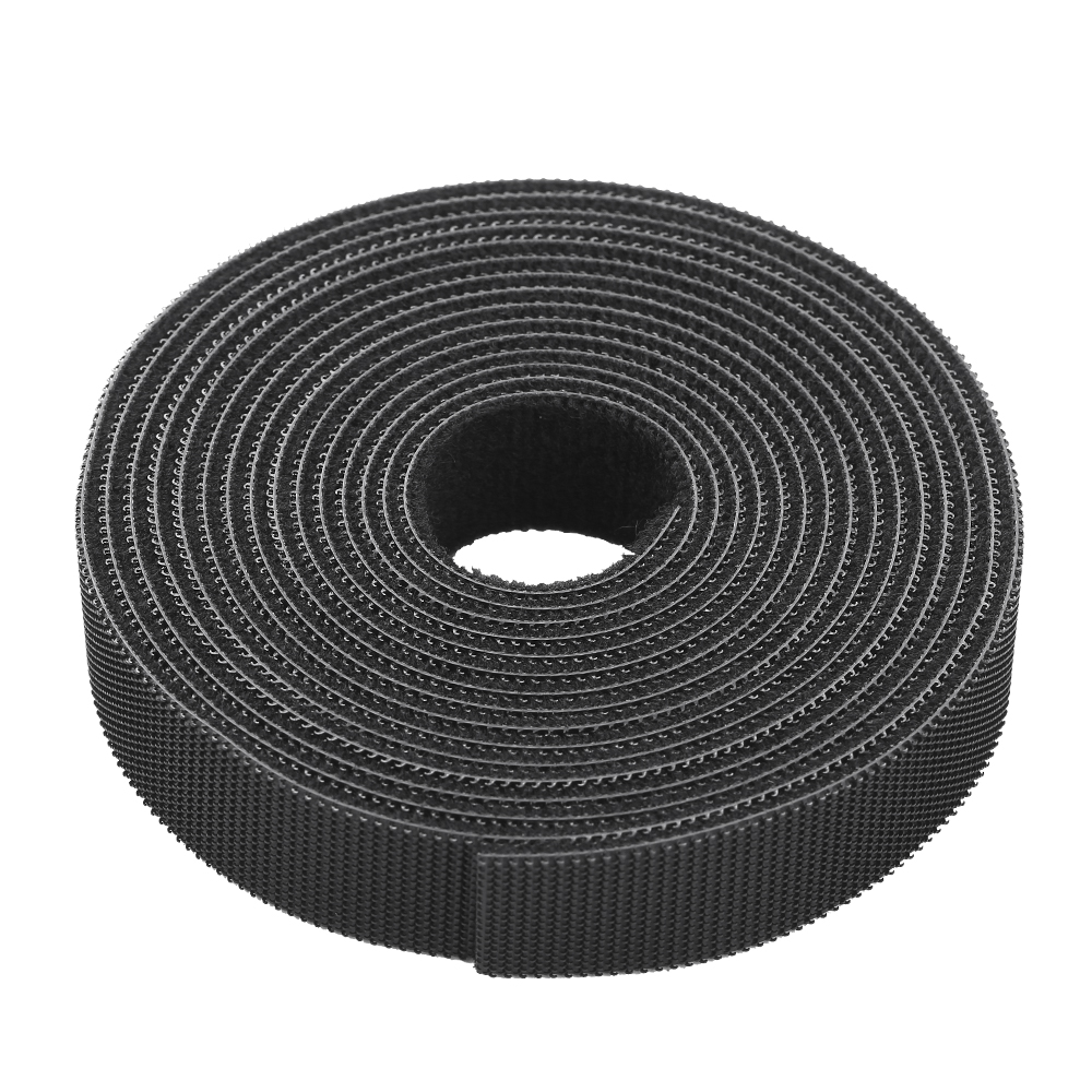 1-Roll Reusable Fastening Wire Organizer Multi-Purpose Cable Ties Cord Rope Cable Management Hook & Loop Nylon Fastening