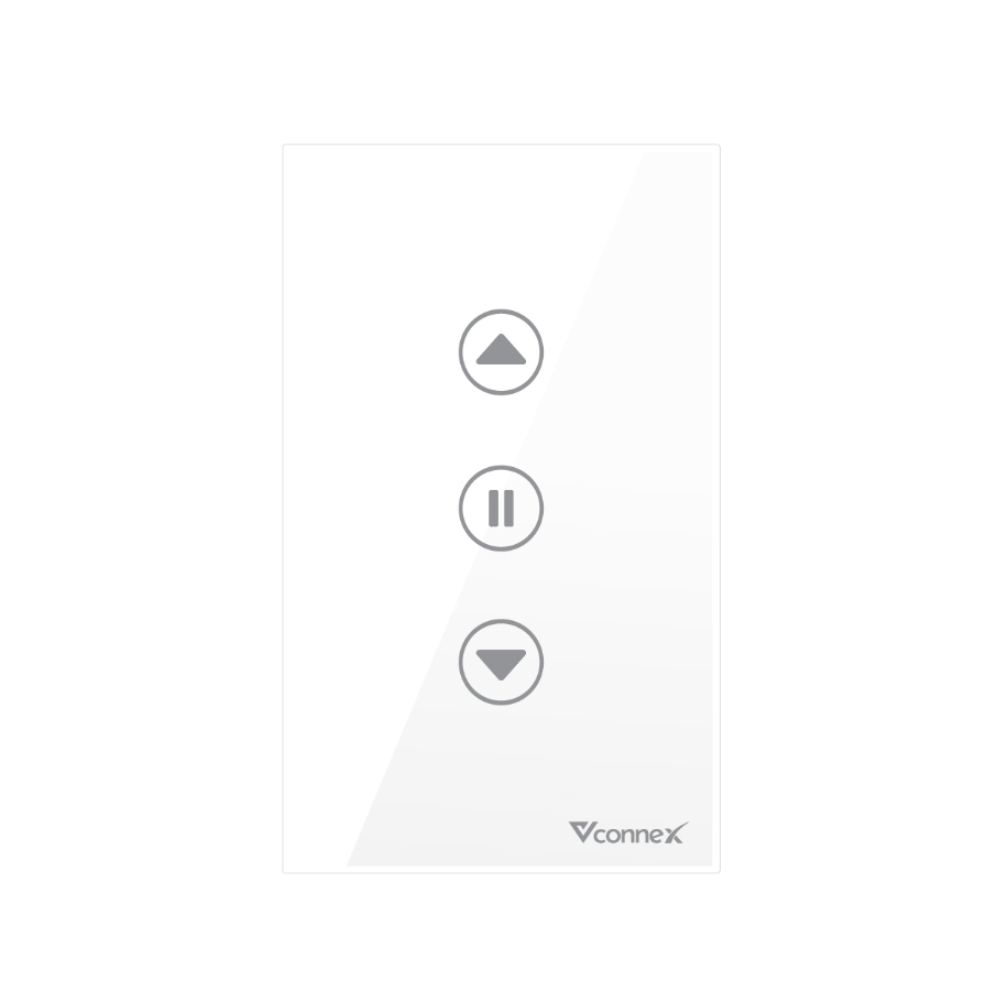 Công tắc cửa cuốn wifi Vconnex - Hẹn giờ đóng / mở, điều khiển từ xa qua điện thoại, chế độ khoá trẻ em, báo động chống trộm - Hàng chính hãng