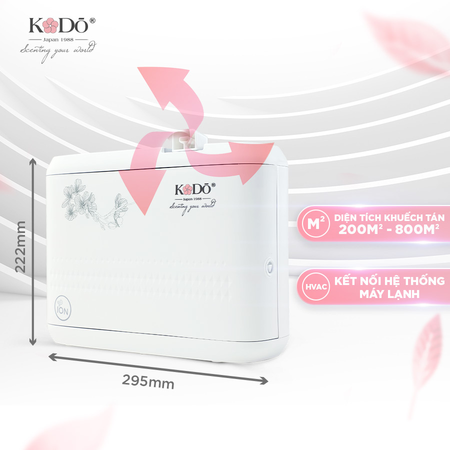 KODO 310AC/1000AC/2100AC - Máy Khuếch Tán Tinh Dầu 160/350/500M2 , Không Pha Nước