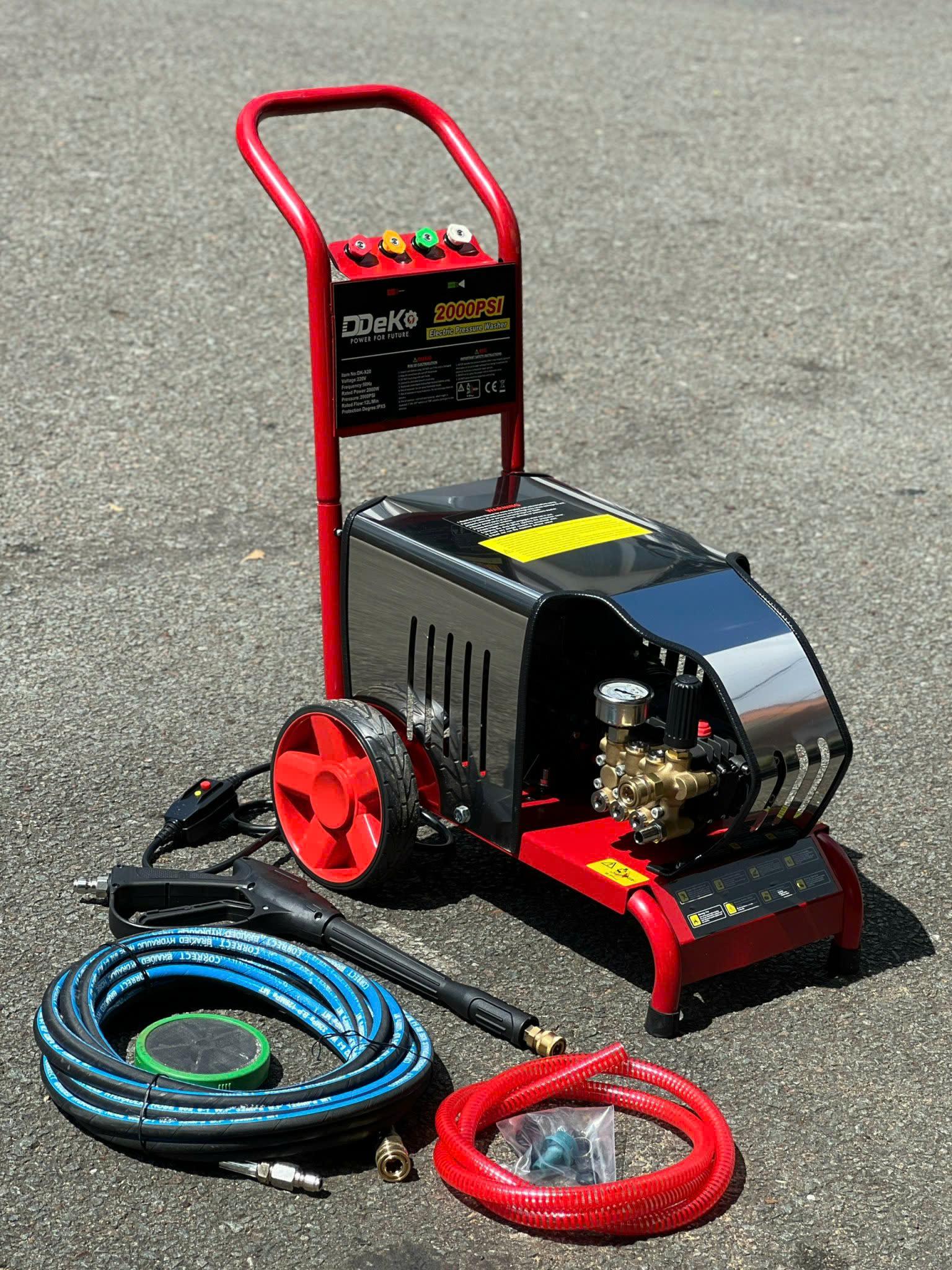 MÁY XỊT RỬA ÁP LỰC CAO 2000W DK-X20 DEKO - HÀNG CHÍNH HÃNG