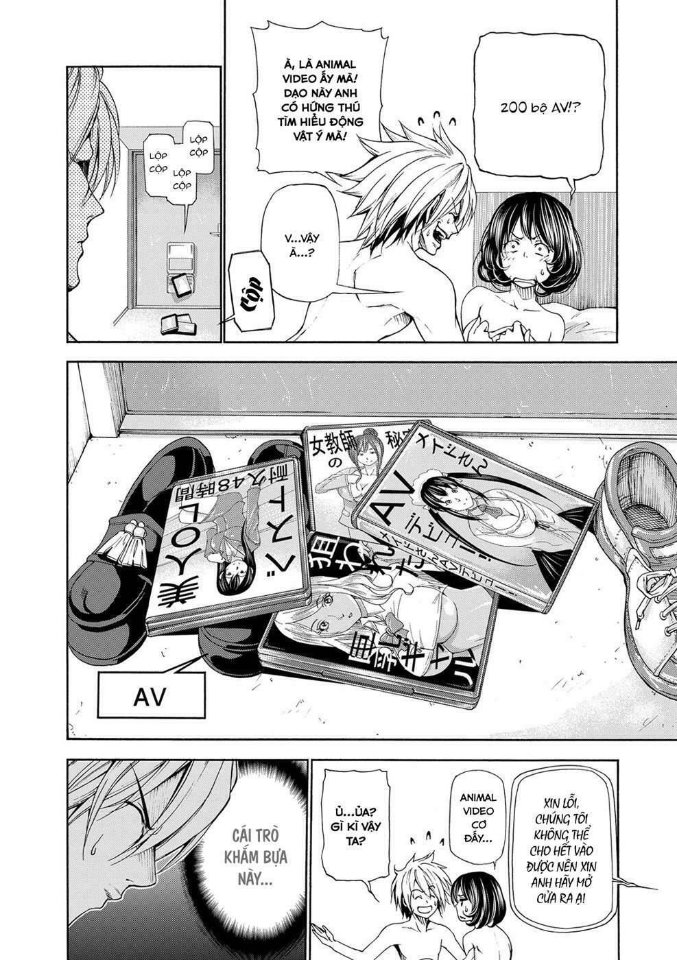 cô gái thích lặn - grand blue chapter 19.5 12