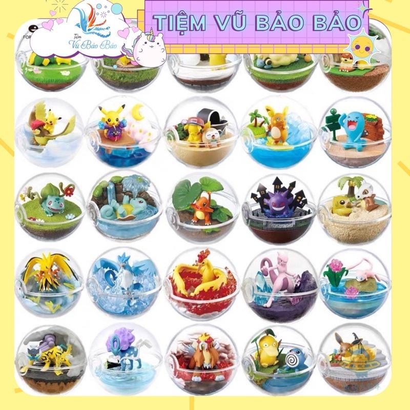 Quả cầu pha lê Elf Ball Pokemon trang trí