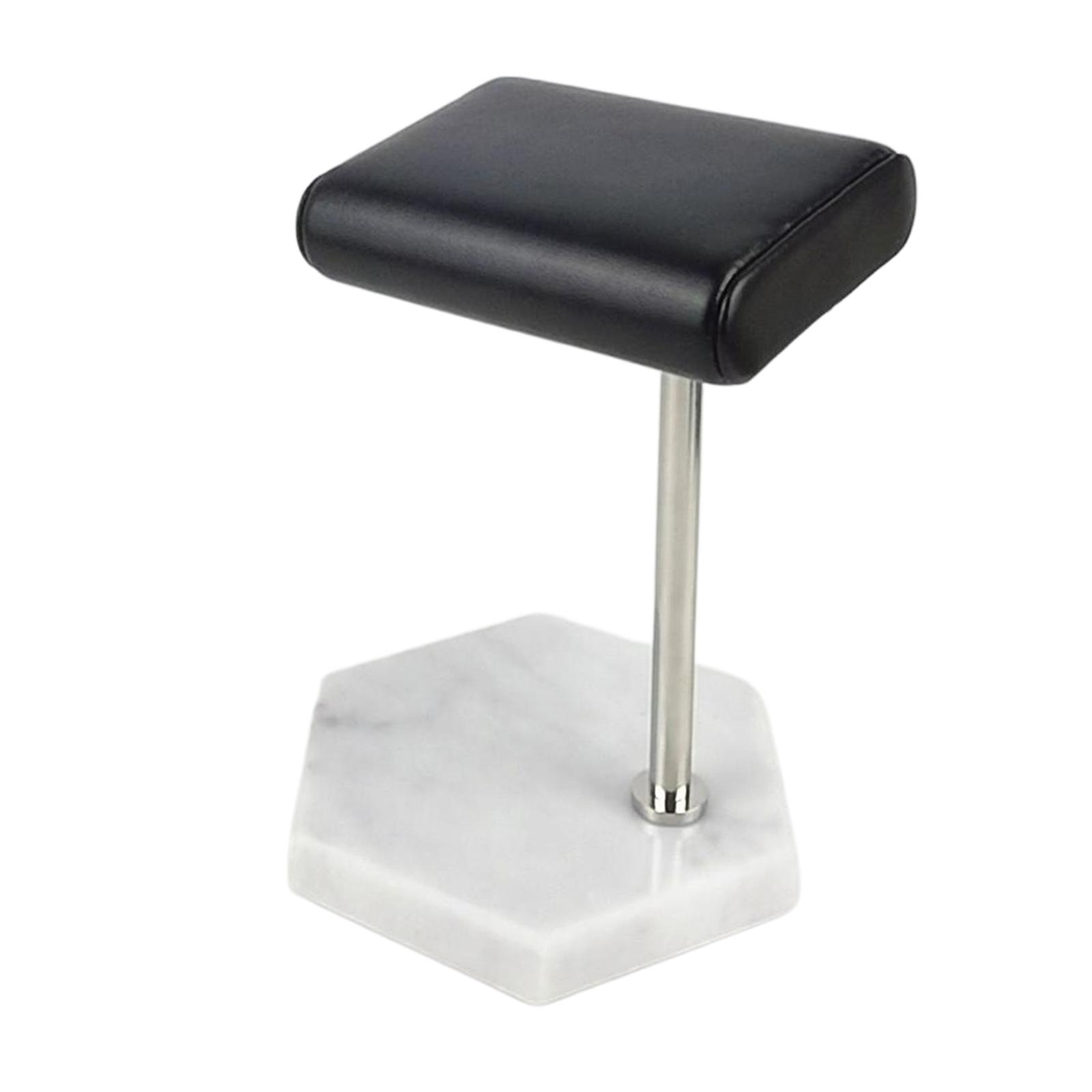 Watch Stand, Jewelry Holder Stand, PU Leather & Marble Watch Display Stand for Watches, Jewelry, Bracelets and Bangles