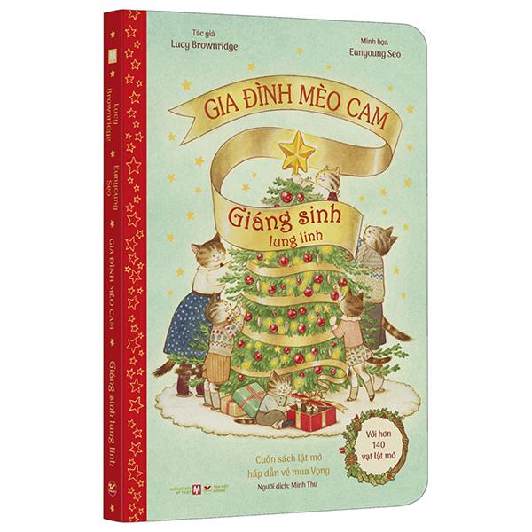Sách - Gia Đình Mèo Cam - Giáng Sinh Lung Linh - Bìa Cứng
