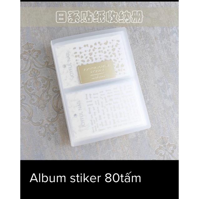 Sổ Album sticker Nail