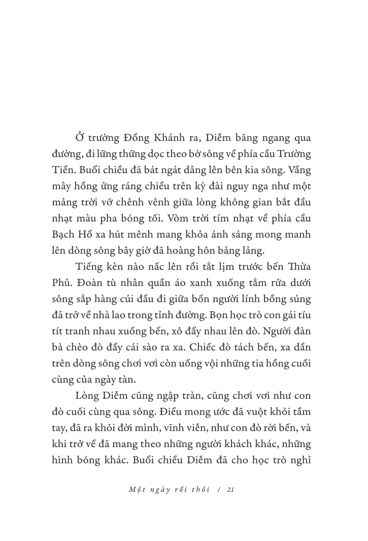 Sách Một Ngày Rồi Thôi