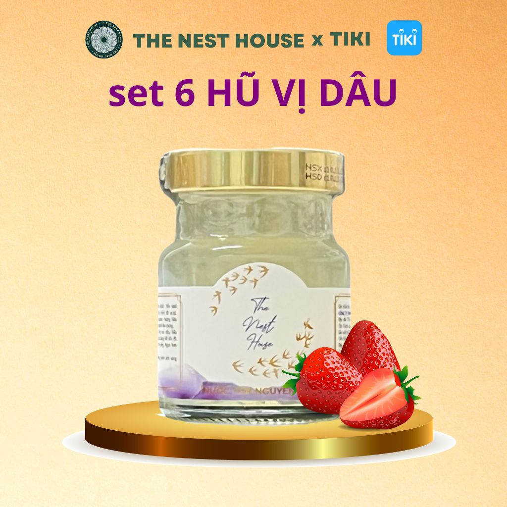 Nước Yến Trẻ Em - Yến Sào Hủ Cho Bé 1 Tuổi 70ml The Nest House