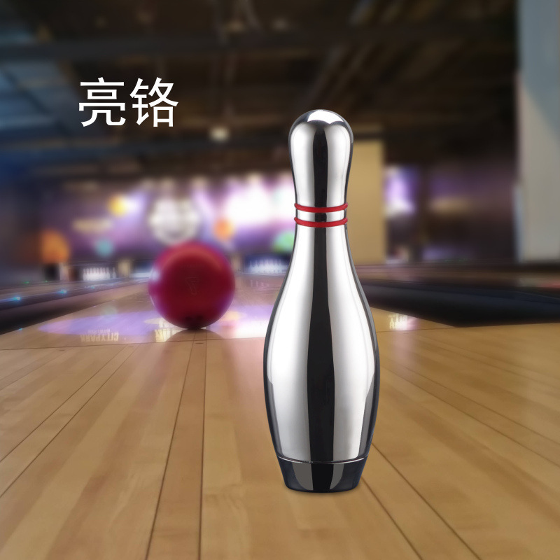 Hột quẹt bật lửa gas đá hình chai Bowling