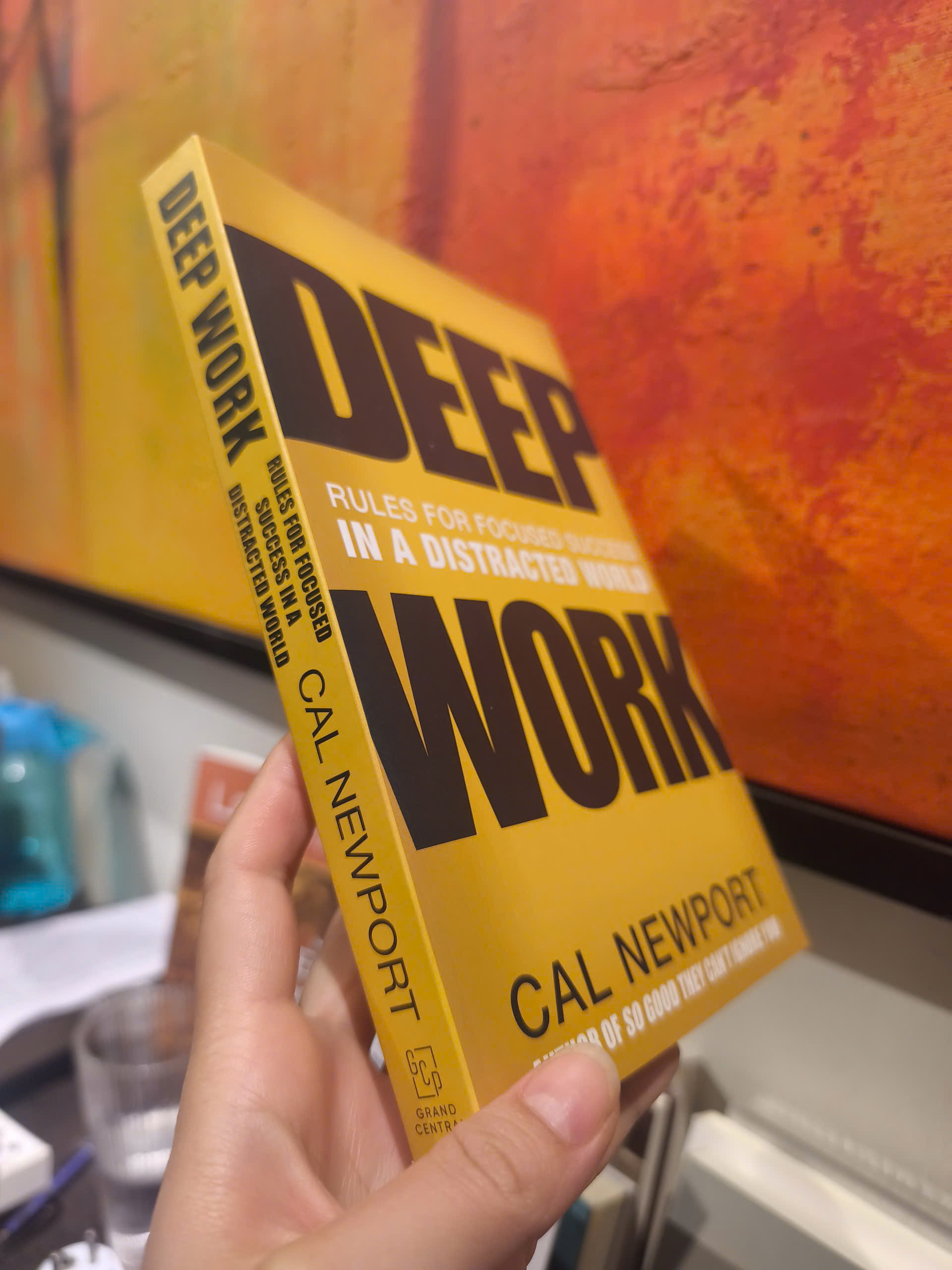 Sách - Deep Work: Rules for Focused Success in a Distracted World by Cal Newport