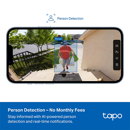 Camera an ninh năng lượng mặt trời TP-Link Tapo AI Kit Solar-Powered Security C400 KIT - Hàng chính hãng