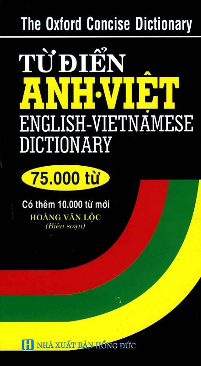 Từ Điển Anh - Việt 75.000 Từ (Quang Bình)