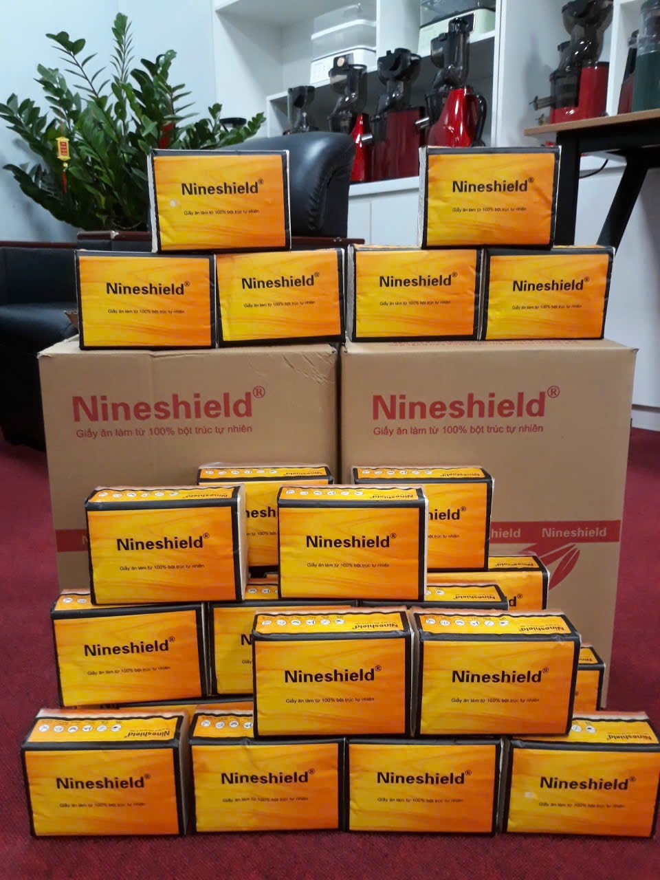 Giấy ăn Gấu Trúc Nineshield