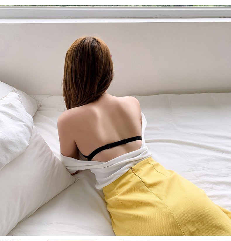Áo quây/áo ngực nữ không dây/áo lót quây dây/áo ngực mặc váy cúp ngực nâng ngực, dây lưng mảnh cá tính khoe lưng trần gợi cảm và năng động LYEA027