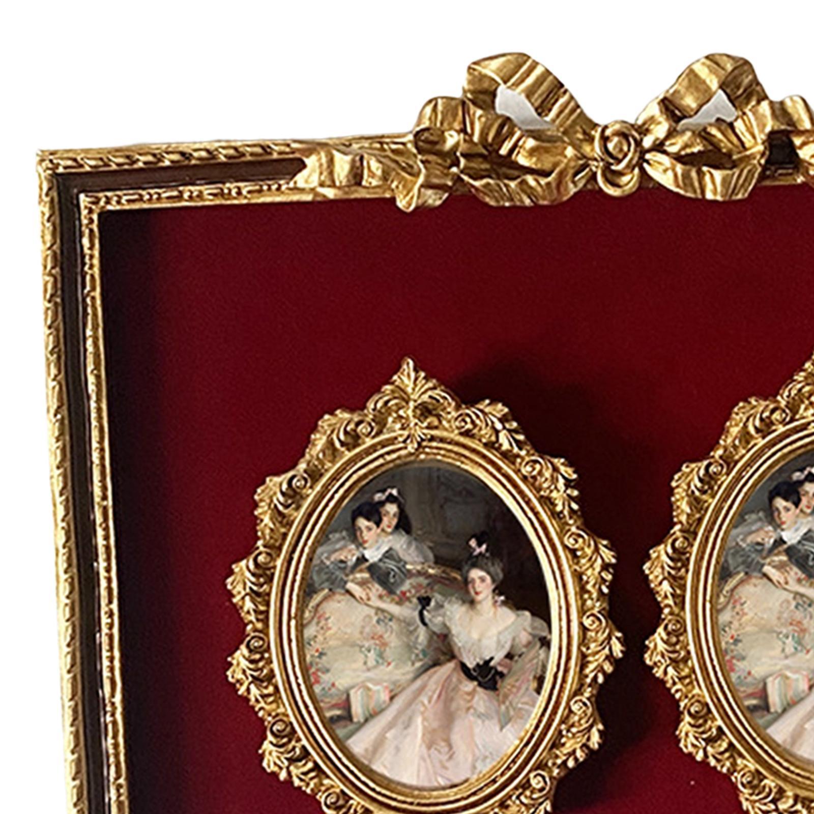 Photo Frame Hanging Hook Photo Frame Display Retro Style Vintage Photo Frame