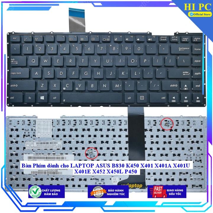 Bàn Phím dành cho LAPTOP ASUS B830 K450 X401 X401A X401U X401E X452 X450L P450 - Hàng Nhập Khẩu
