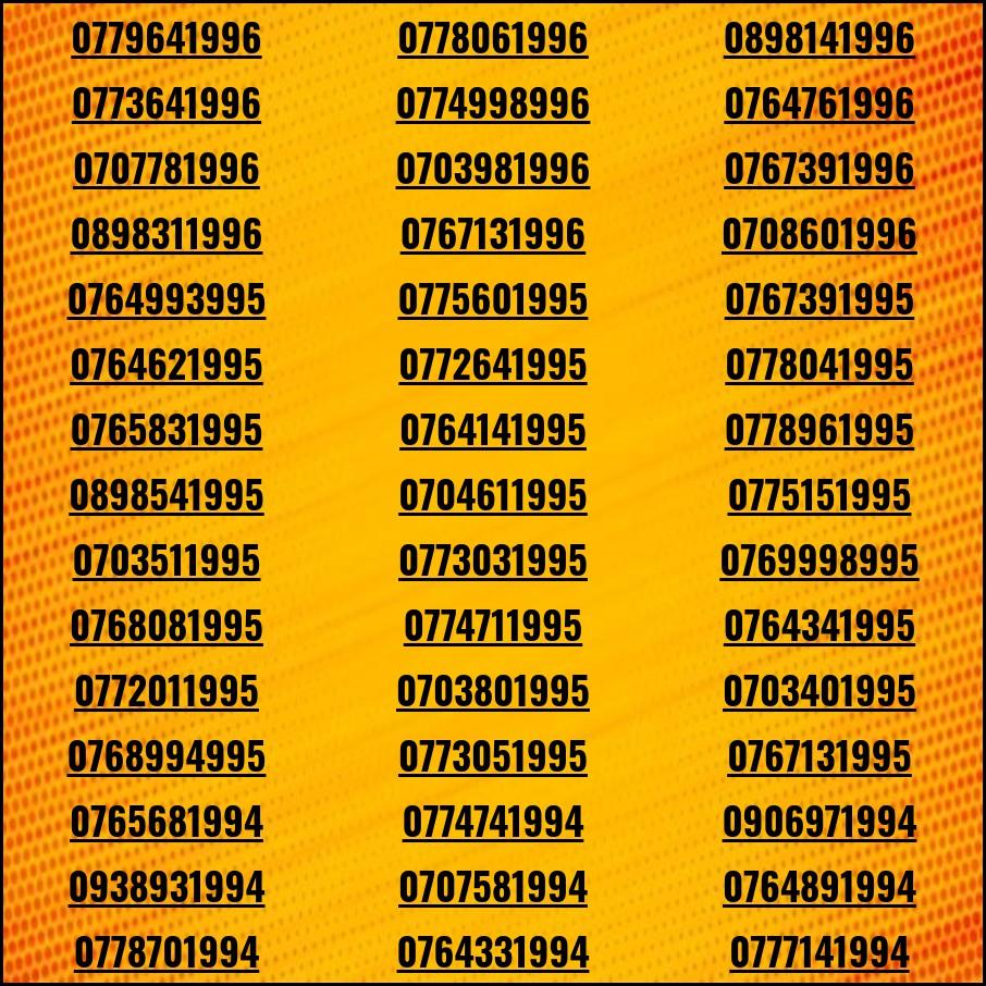 Sim Đẹp Năm Sinh Mobifone Phong Thuỷ - Hàng Chính Hãng