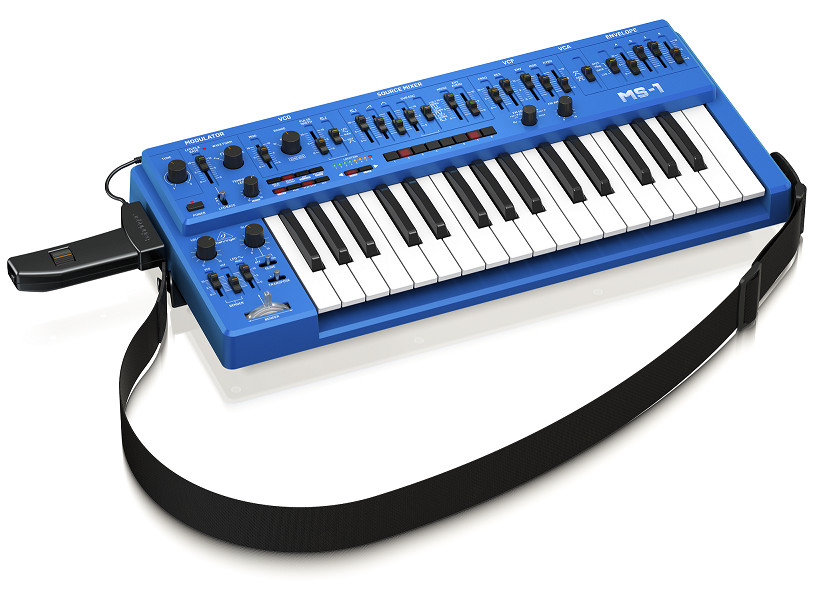 Behringer MS-1-BU Analog Synthesizer in Blue-Hàng Chính Hãng