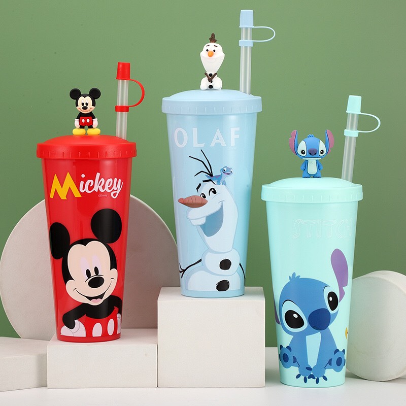 Ly uống lạnh hình Olaf màu xanh biển siêu cute - PDP2508X