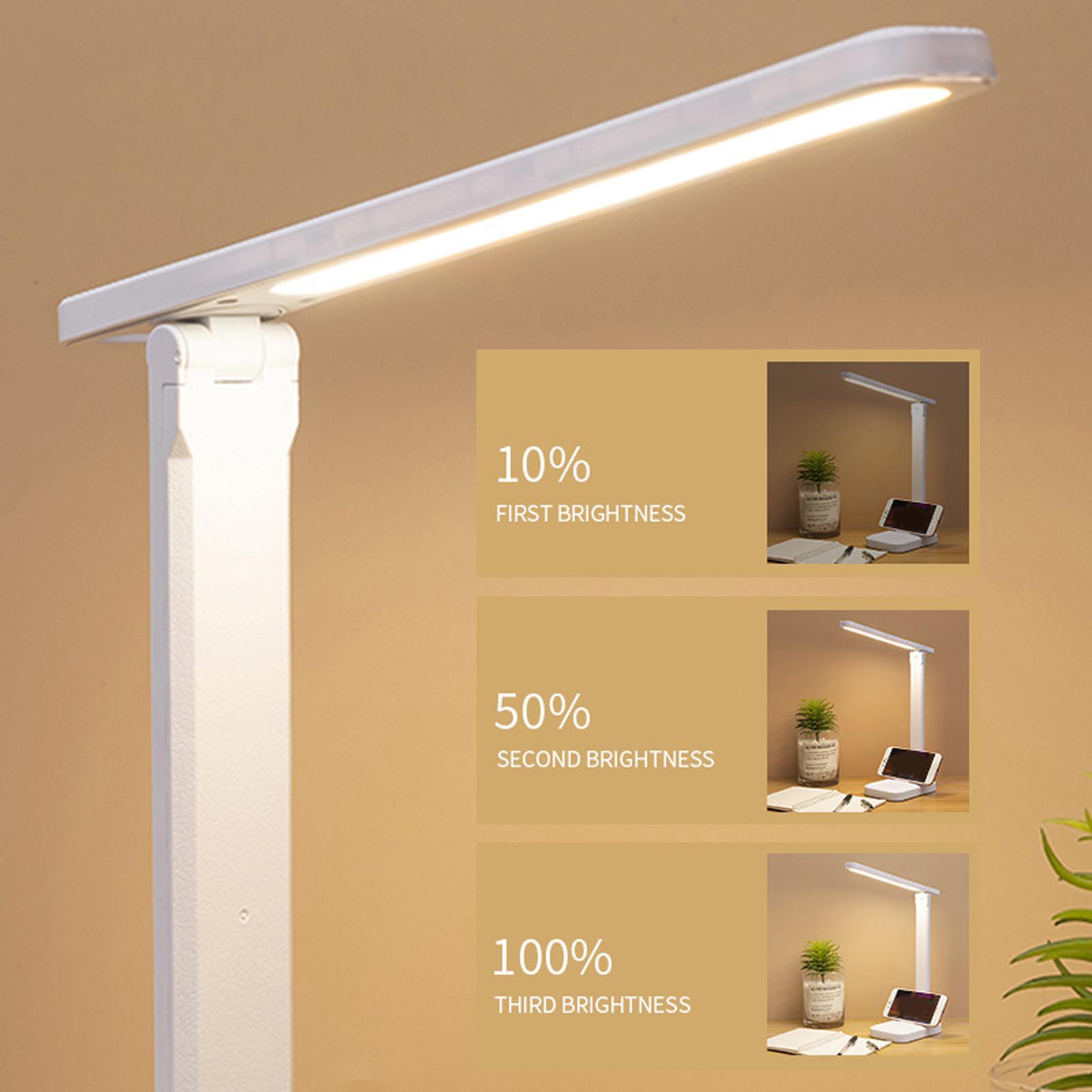 Foldable LED Desk Lamp Bedside Desk for Living Room Bedroom Gift